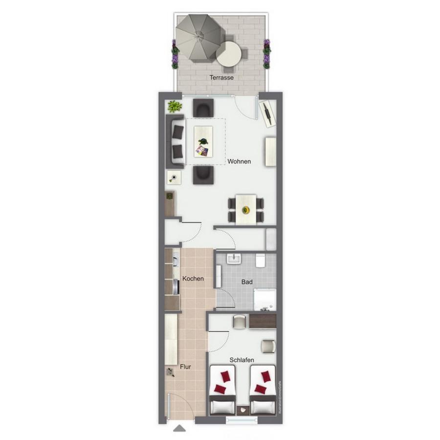 Feriendorf Papillon Wohnung 02-2 ボルテンハーゲン エクステリア 写真